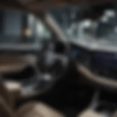 Luxurious interior layout of the 2020 Honda Accord highlighting the premium materials and technology.