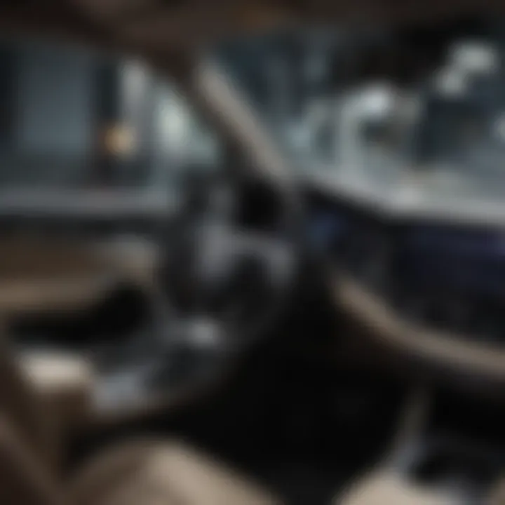 Luxurious interior layout of the 2020 Honda Accord highlighting the premium materials and technology.