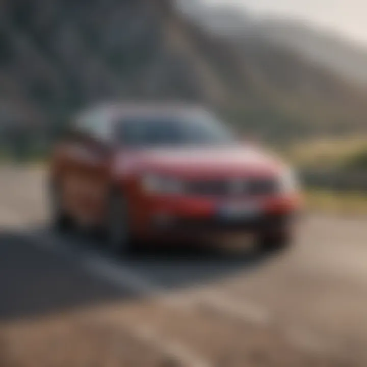 VW Jetta Wagon Diesel on the road demonstrating performance