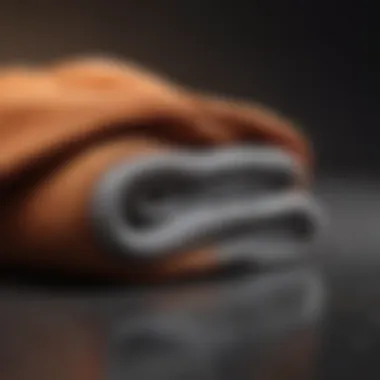 User-friendly guide to microfiber cleaning cloth maintenance displayed visually