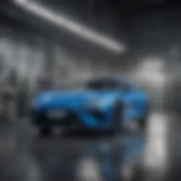 A modern hydrogen production facility showcasing advanced technology.