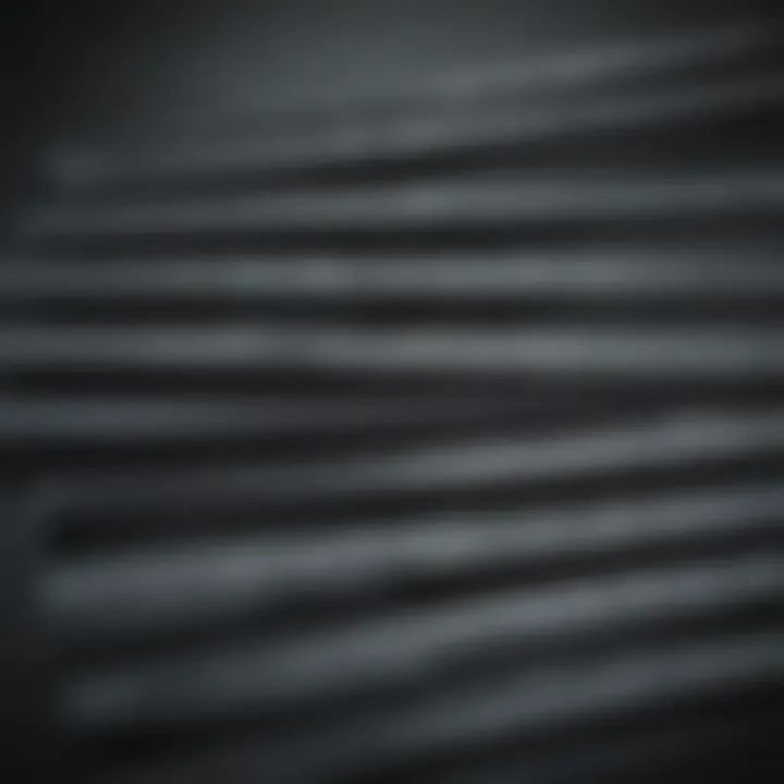 Different types of wiper blades displayed for comparison